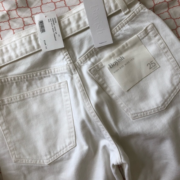 ✨ NWT ✨ Boyish Charley jean in vintage white - Picture 5 of 5